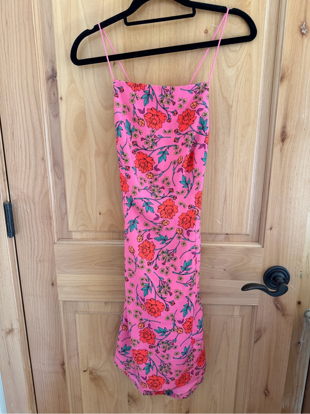 Finders Keepers Pink Floral Mini Dress
